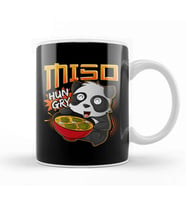 Miso Hungry Kawaii Panda Cute Anime Noodles Ramen Kupa Bardak Porselen