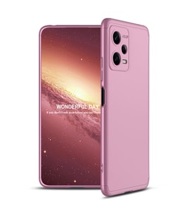 Xiaomi Redmi Note 12 5G Kılıf Zore Ays Full Koruma Kılıf (Rose)