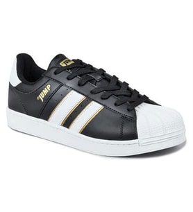 Jump 29055 Bağcıklı Erkek Sneaker Günlük Spor Ayakkabı SİYAH BEYAZ