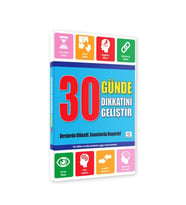 30 Günde Dikkatini Geliştir (Çok Renkli)
