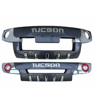 Hyundai tucson ön arka tampon koruma difüzör oem 2004 - 2009