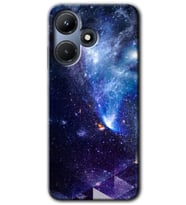 İnfinix Hot 30i Kılıf HD Desen Baskılı Kılıf - Galaksi