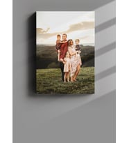 Kişiye Özel Aile, Sevgiliye, Arkadaşa Fotoğraflı Hediye Kanvas Tablo