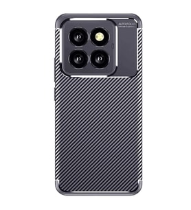 Xiaomi Mi 14T Pro Kılıf Auto Focus Karbon Kapak - Lacivert