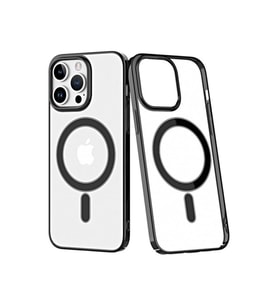 iphone 13 Pro Max Lazer Magsafe Silikon Kılıf (Siyah)