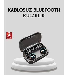 Bluetooth 5.1 M10 TWS Kulaklık Ergonomik Tasarım Yüksek Ses Kaliteli