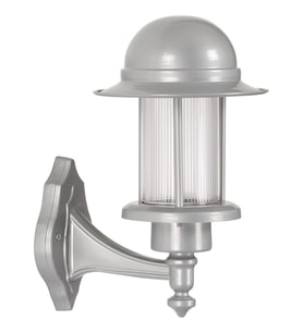 AVONNI BAP-68134-GR Beyaz Boyalı Dış Mekan Aydınlatma E27 Aluminyum Polikarbon Cam 22cm