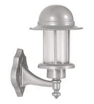 AVONNI BAP-68134-GR Beyaz Boyalı Dış Mekan Aydınlatma E27 Aluminyum Polikarbon Cam 22cm
