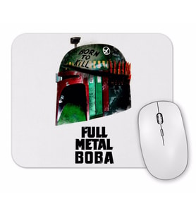 Boba Fett Full Metal Boba Mouse Pad