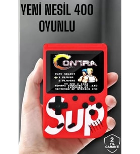 Çocuklara Özel Sup 400 Oyunlu Mini Oyun Konsolu
