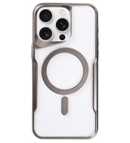 iPhone 16 Pro Max Kılıf Boyi Magsafe Silikon Kapak - Titan Gri