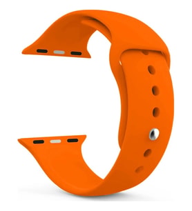 Winex 42-49 mm Yeni Nesil Apple Uyumlu Akıllı Saat Kordonu Silikon Turuncu