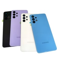 Galaxy A325F Galaxy A32 Arka Kapak Pil Kapağı (Siyah)