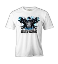 BBB - Kekkai Sensen Beyaz Erkek Tshirt
