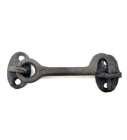 Antika Tarz Dekoratif Pirinç  Çengeli - 8,5cm, Oksit