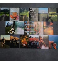 POSTER SET 27 TRAVEL TASARIM DOĞALI DUVAR KAĞIDI (Karışık)