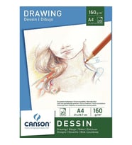 Canson Dessin - Drawing Çizim Blok 160 gr. A4 20 yp. 