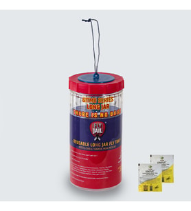 Fly Jail  Long Jar, 1.5 Lİtre Kavanoz Tİpİ Karasİnek Tuzaği