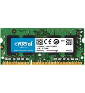 CRUCIAL 8GB DDR3 1600MHZ NOTEBOOK RAM VALUE CT102464BF160B 1.35V