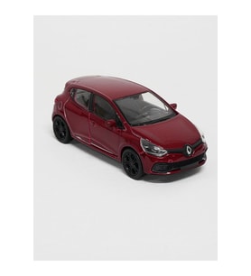 1:36 Ölçek Diecast Çek Bırak Metal Model Araba Kırmızı Renault Clio Rs (Çok Renkli)
