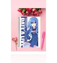 Yoshino Himekawa Anime Defter 1 Adet Özel Tasarım A4 Boyutu Telli Çizgili Defter 21*29 Cm