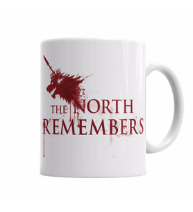 GAME OF THRONES NORTH REMEMBERS   Kupa Bardak Porselen