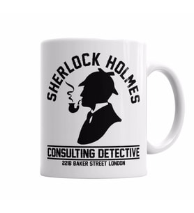 Sherlock Holmes  Kupa Bardak Porselen