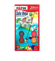 FATİH 21 RENK SULU BOYA