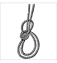 GEMİCİ DÜĞÜMÜ FOLYO STİCKER 100cm Uzunluk (Karışık)
