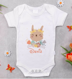 BK Kids İsimli Bebek Body Zıbın - Model 14