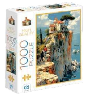 Tepedeki Ev Puzzle 1000
