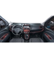 Meriç® Fiat Doblo Ön Torpido Kaplama Maun 27 Parça 2009-2015 (Maun)