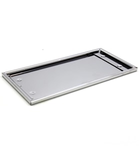 Dikdörtgen Krom Plakalık Araba Plaka Altlığı 30x16cm