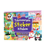 Tükenmeyen Sticker Kitabım Yükselen Zeka