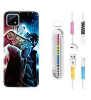 Realme C11 C21 C21Y C25Y C11 2021 Kılıf Kablo Koruma Spiral Silikon Play Me 1757