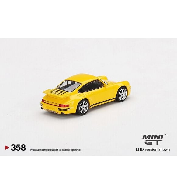 Mini Gt 358 Ruf Ctr Anniversary Blossom 1:64 Sarı Model Araba