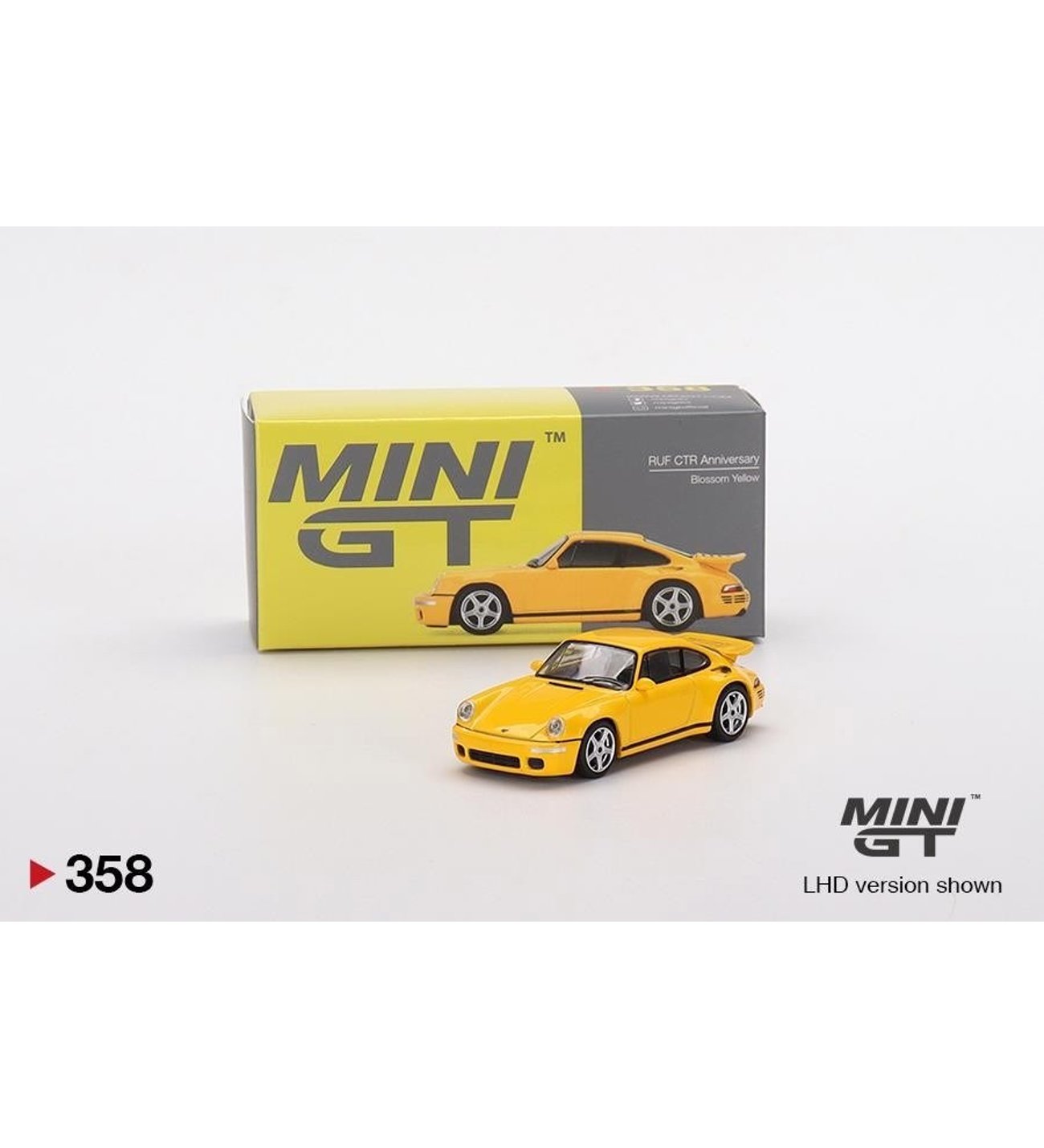 Mini Gt 358 Ruf Ctr Anniversary Blossom 1:64 Sarı Model Araba