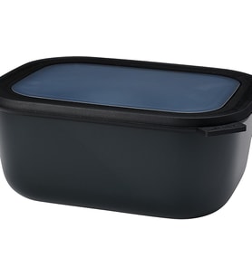 Mepal - Multi Bowl Cirqula Rectangular - Kapaklı Saklama Kabı - Buzdolabı Için Hava Geçirmez Saklama
