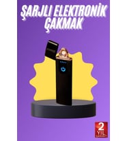 USB Şarjlı Alevsiz Çakmak Elektronik Çakmak Kamp Çakmağı