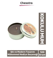 Premium Aromaterapi Arınma Huzur Meditasyon Yoga Esans Dekoratif Mum Oda Kokusu 120g Teneke Kutu