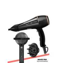 GoldMaster Magic Pro 2400 Watt Ac Motor Profesyonel 6x78 Mm Kuaför Saç Kurutma Ve Fön Makinesi