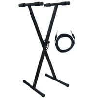 Presto NW/SNG Klavye Org Sehpası / Standı + 3 Metre Jak Kablosu