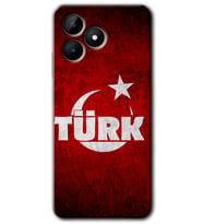Realme C53 Kılıf HD Desen Baskılı Kılıf - Ayyıldız Türk