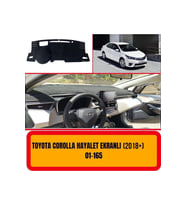 Toyota Corolla 2019 Hayalet Ekran Ön Örtüsü Göğüs Panel Torpido Koruma Koruyucu Kılıfı Halısı Yedek