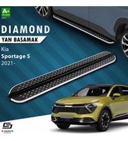 S-Dizayn Kia Sportage 5 Diamond Krom Yan Basamak 173 Cm 2021 Üzeri