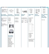 Piston Sekman E2200 1998- 0.50 Ölçü