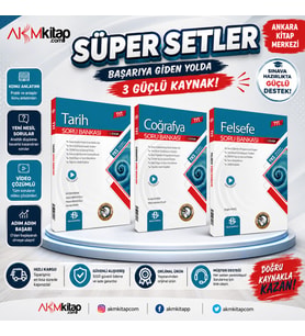 Bilgi Sarmal TYT Tarih Coğrafya ve Felsefe Soru Bankası Seti 3 Kitap