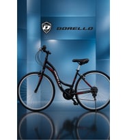 Dorello Bisiklet 28 Jant Alanya Model Siyah Bisiklet