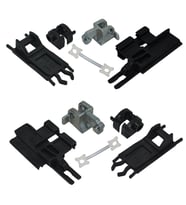 BMW E39, E46,E53 için Sunroof Perdesi Tamir Seti - 10 Parça
