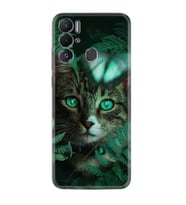 Tecno Pova Neo Kılıf Resimli Desenli Baskılı Silikon Blue Butterflys 1350